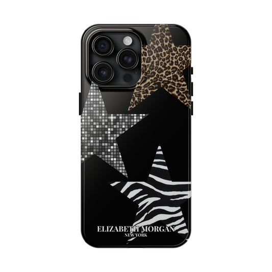 Animal Print Star Phone Case